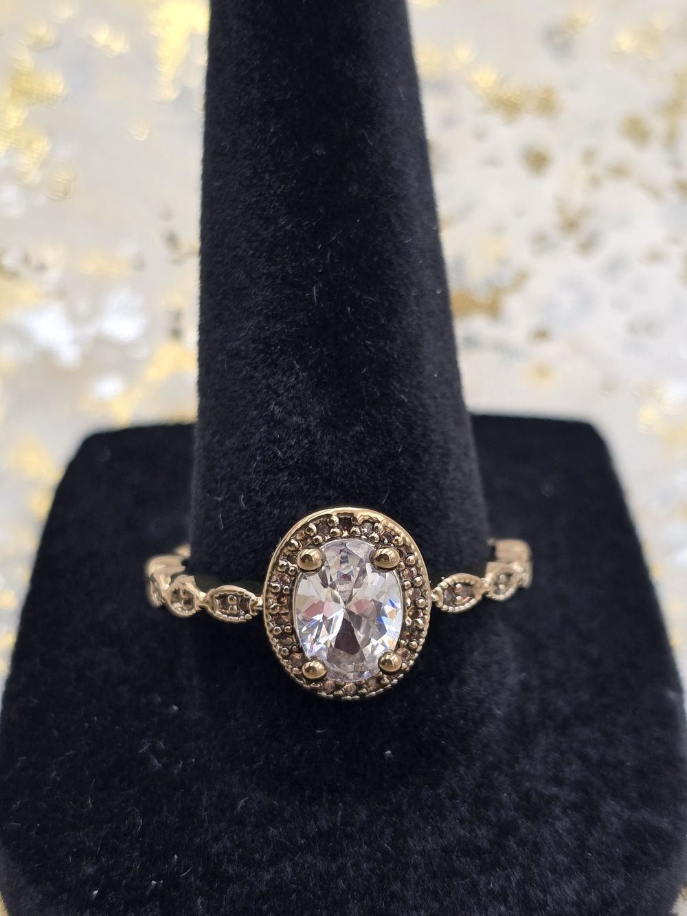 Size 9¾ Rosalie Antique Style Ring